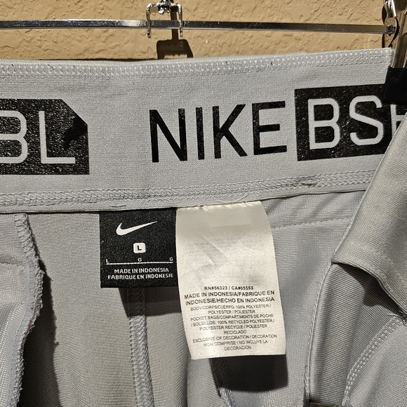 Nike BSBL Kids Vapor Select Baseball Pants Grey Size Large - Picture 3 of 4